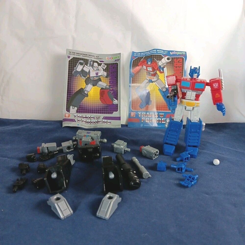 Hasbro Yolopart Transformers 12 CM Megatron & Optimus Prime Gen 1 Model Kit